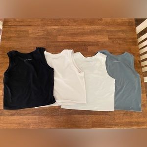 BULK LOT of 4 Paragon Crop Tops
